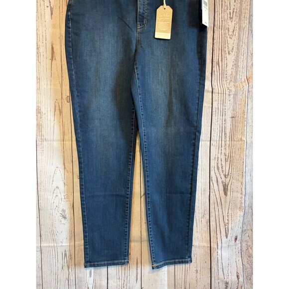 Coldwater Creek NWT The Creek Mid Rise Slim Leg Denim  Casual Jeans Size 12 - Picture 5 of 12